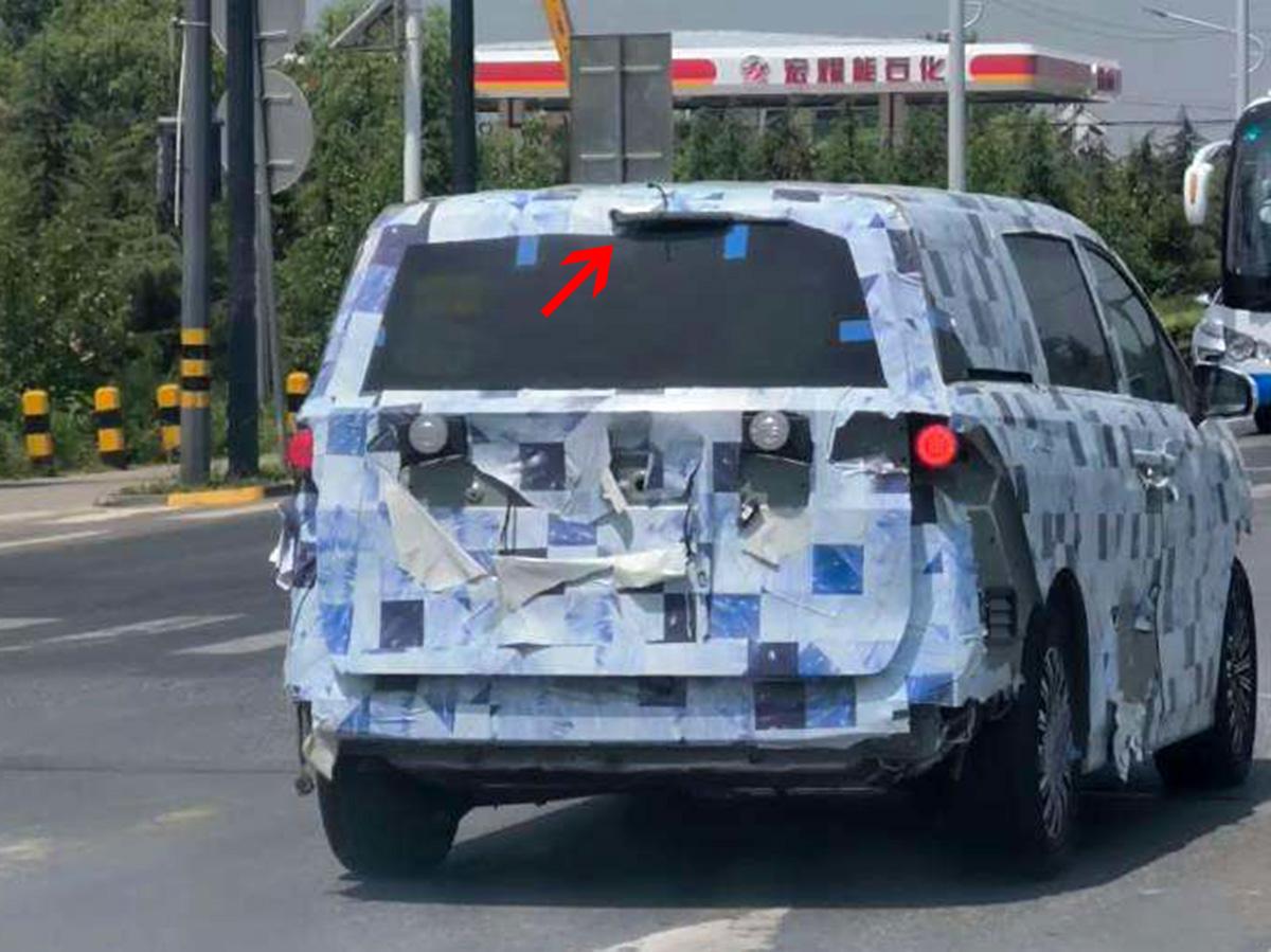 對標(biāo)本田奧德賽?比亞迪全新MPV諜照曝光,下半年正式亮相