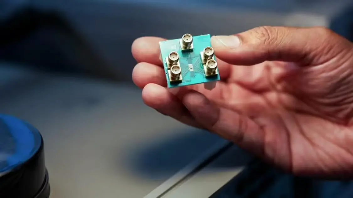 The low-power microchip researchers call a &ldquo;microwave brain&rdquo; is the first processor to compute on both ultra-fast data signals and wireless communication signals by harnessing the physics of microwaves.